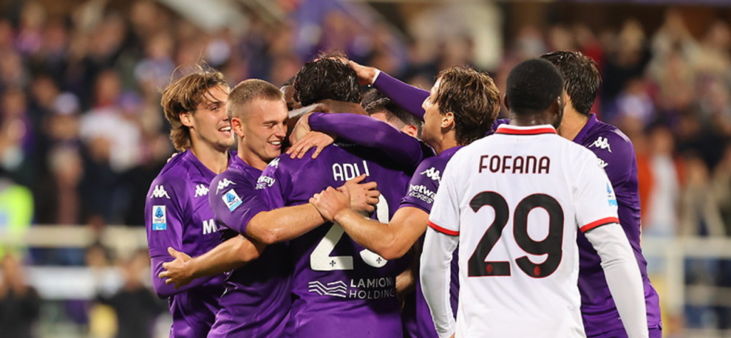 Il Milan crolla al Franchi: sconfitta 2-1 contro la Fiorentina tra rigori sbagliati e&nbsp;nervosismo